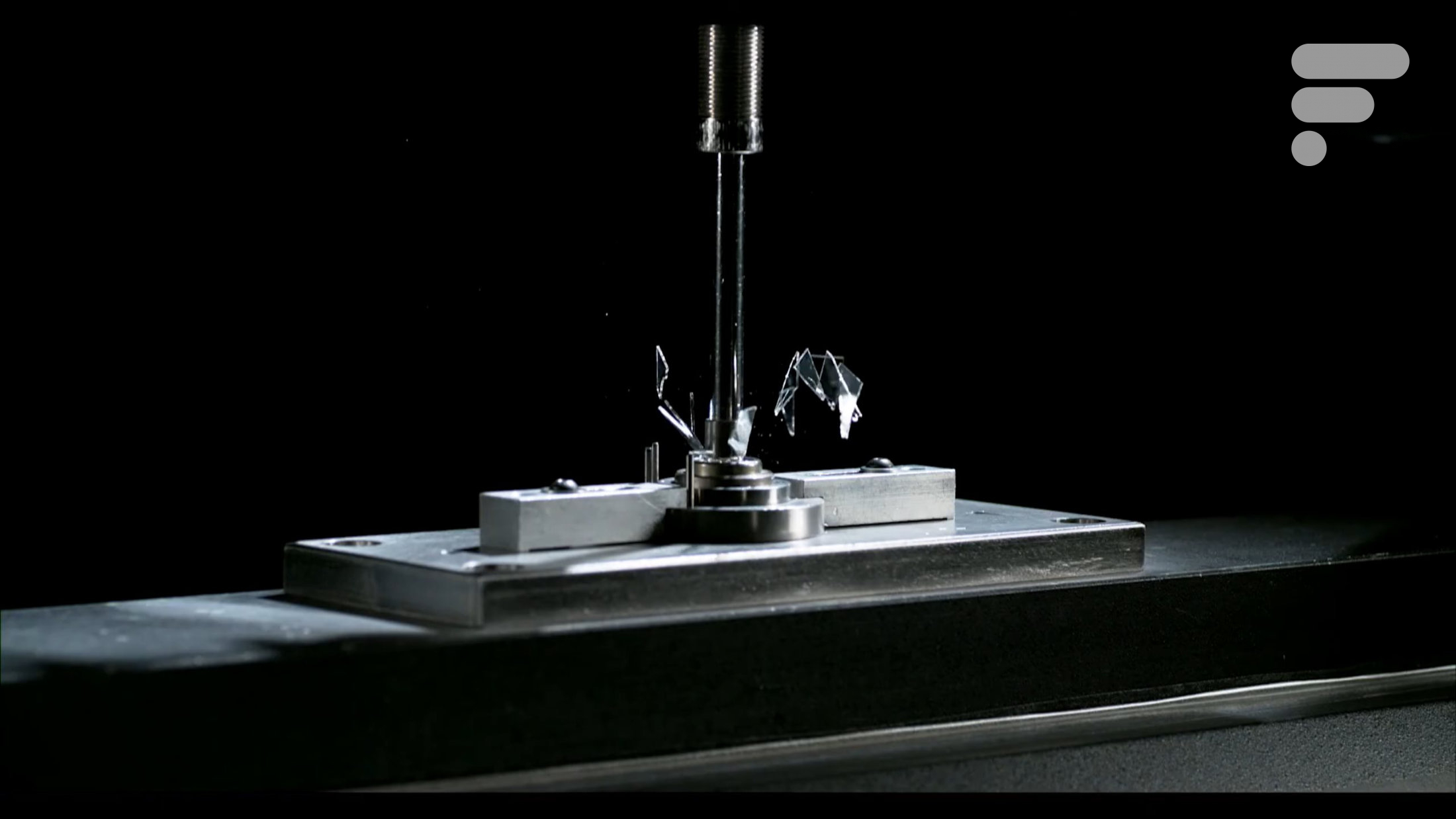 Test d'écran de Corning