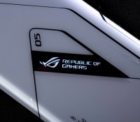 L'écran ROG Vision permet d'ajouter l'animation de son choix // Source : FRANDROID / Anthony WONNER