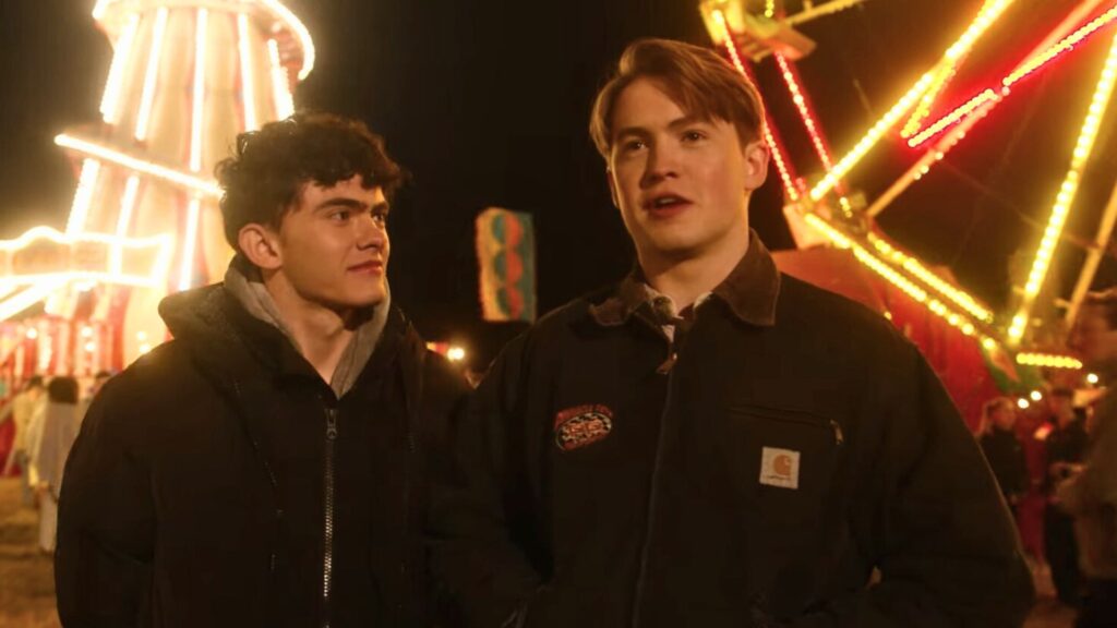 Joe Locke (Charlie) et Kit Connor (Nick). // Source : Netflix Joe Locke (Charlie) et Kit Connor (Nick). // Source : Netflix